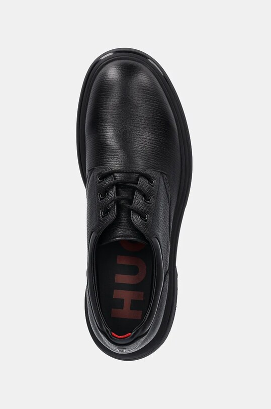 HUGO półbuty skórzane Rikky czarny 50528975.001