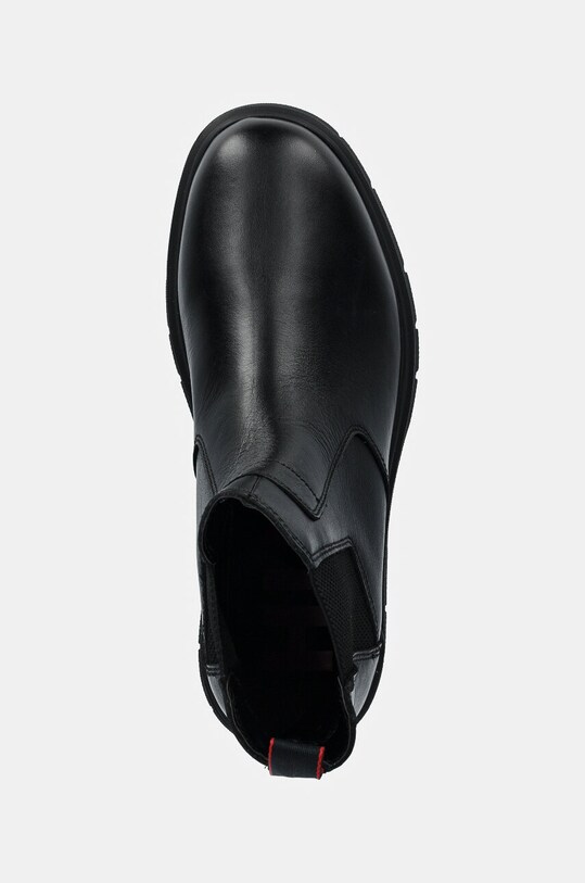 HUGO sztyblety skórzane Ryan czarny 50528840.001