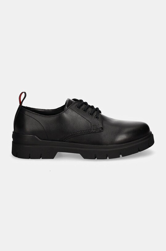 HUGO półbuty Ryan 50528861.001 czarny AW24