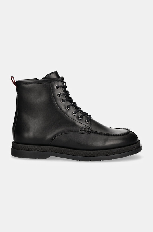 HUGO ghete de piele Chaol 50529015.001 negru AW24
