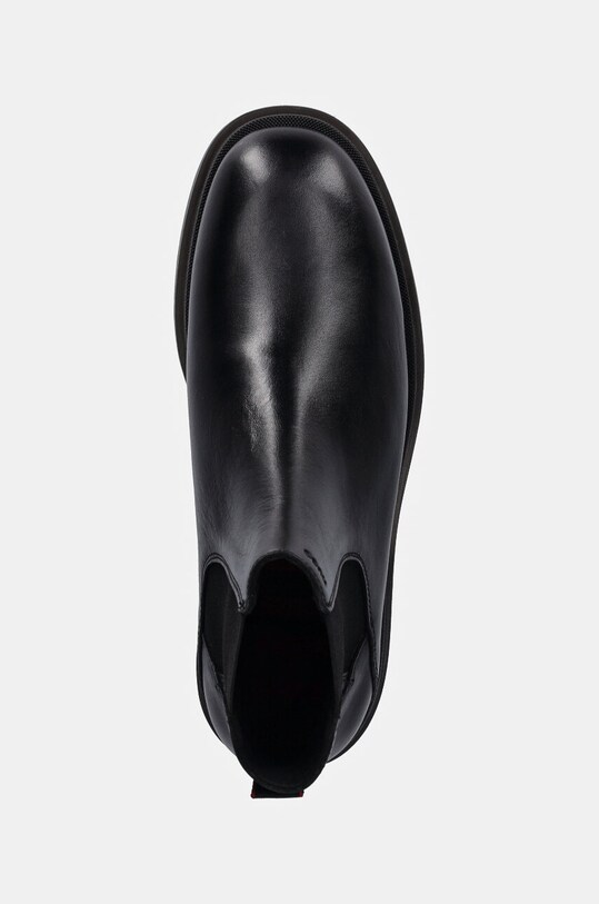 HUGO ghete chelsea de piele Chaol negru 50529023.001
