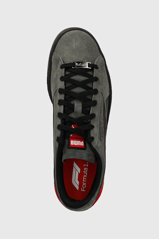 Замшеві кросівки Puma F1 Suede T сірий 308438