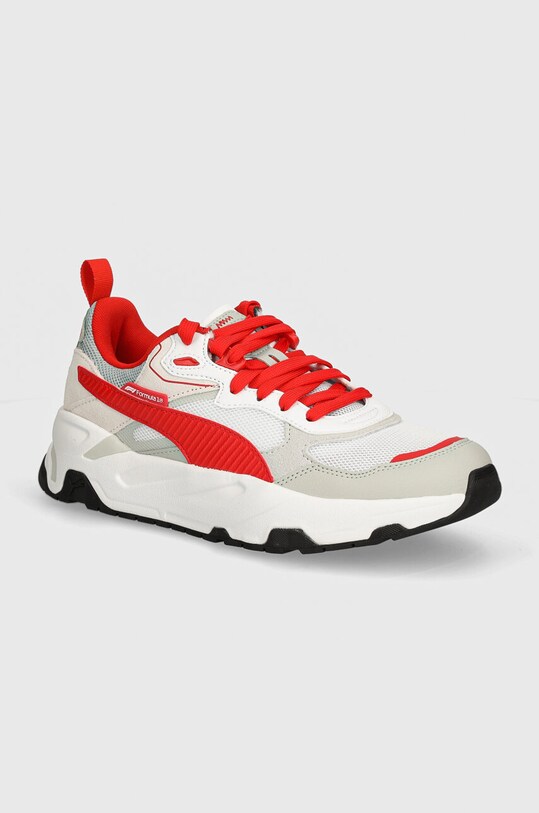 Кросівки Puma F1 Trinity імітація замші білий 308282