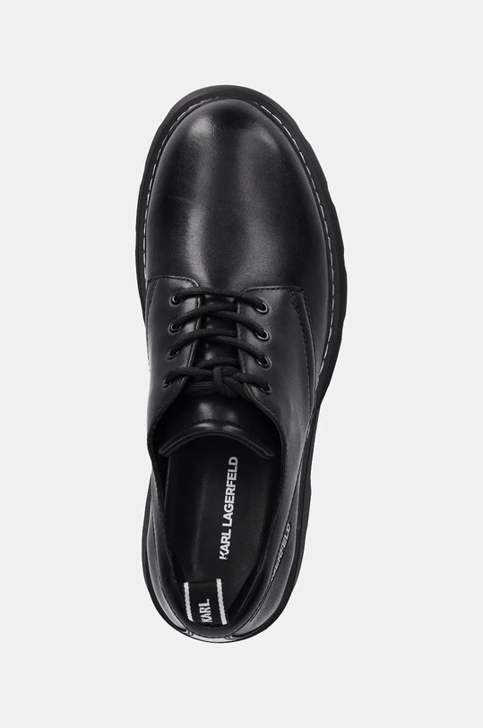 Karl Lagerfeld pantofi de piele KAMDEN negru KL10420.000