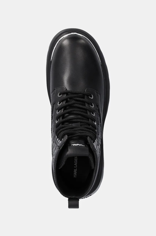 Кожаные ботинки Karl Lagerfeld MASON чёрный KL13054.000