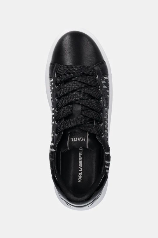 Karl Lagerfeld sneakers din piele KAPRI MENS negru KL52544.400