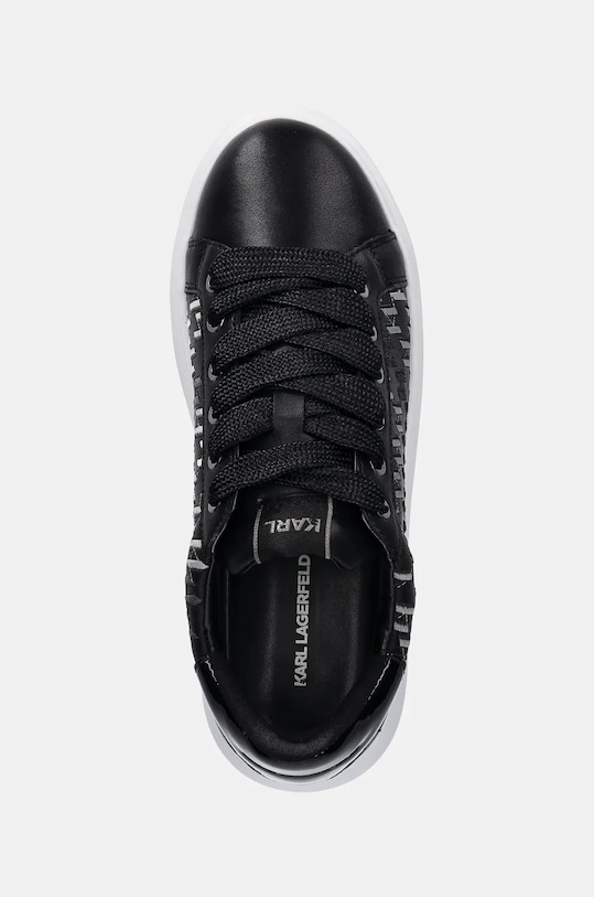 Кожени маратонки Karl Lagerfeld KAPRI MENS черен KL52544.400