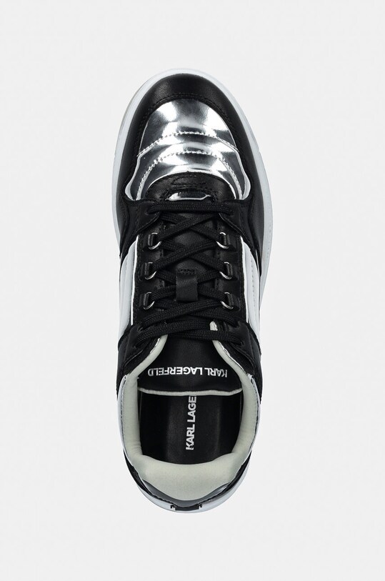 Кожаные кроссовки Karl Lagerfeld KREW чёрный KL53023.00S