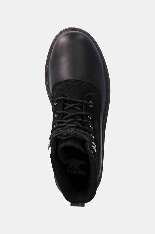 Sorel trapery skórzane SLABTOWN 62 CARIBOU 100 czarny 2078321010