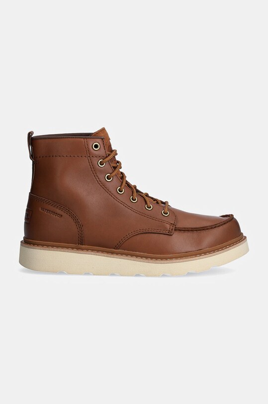 Шкіряні черевики Sorel SLABTOWN 62 MOC WP 2078331242 коричневий AW24
