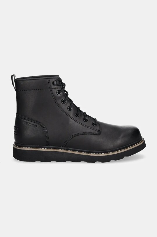 Δερμάτινα παπούτσια Sorel SLABTOWN 62 6inch WP 2078341010 μαύρο AW24