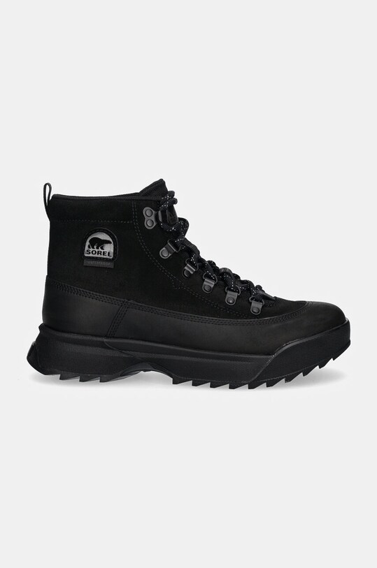 Sorel ghete de piele SCOUT 87 PRO BOOT PLUS W 2084861010 negru AW24