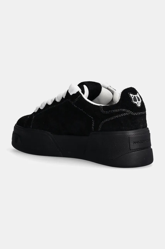 Obuća Tenisice od brušene kože Naked Wolfe Kray Kray.Black crna