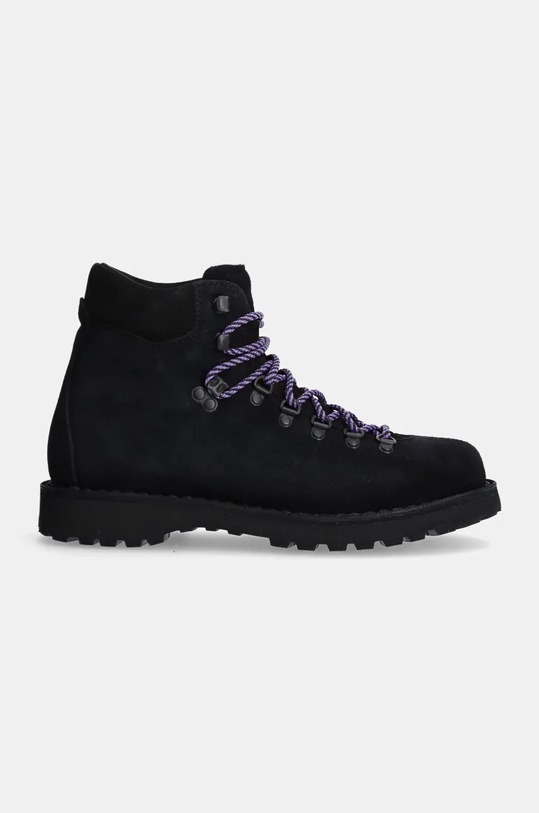 Diemme pantofi de piele întoarsă Roccia Vet DI24FWRVM.I01S008BLK negru AW24