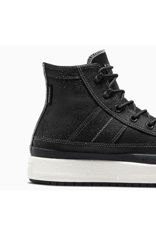 Обувь Кожаные кроссовки Converse Chuck Taylor All Star Equip Waterproof A08555C чёрный