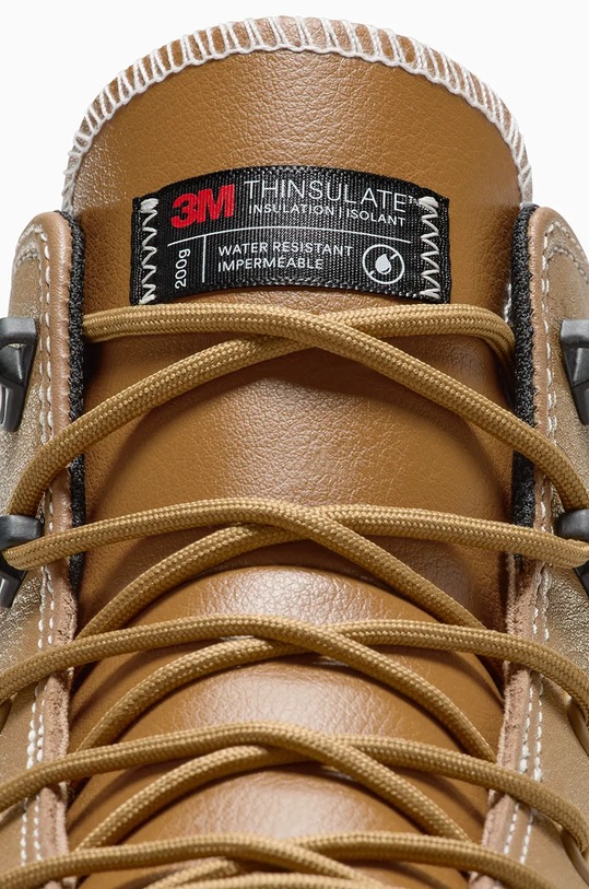 Converse leather sneakers Chuck Taylor All Star Equip Waterproof brown A08556C