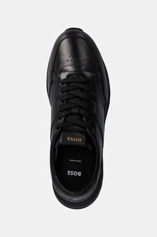 BOSS sneakersy skórzane Jace czarny 50529502.005