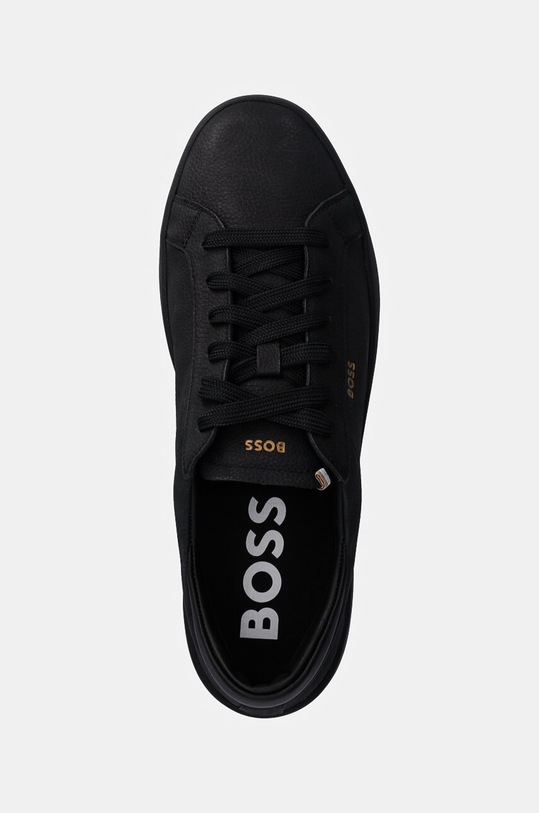Шкіряні кросівки BOSS Belwar чорний 50529509.005