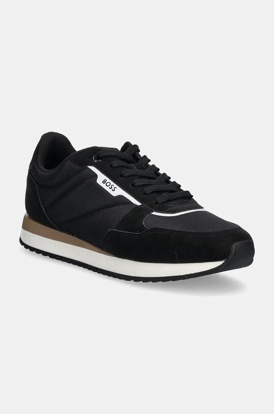 BOSS sneakersy Kai imitacja skóry licowej czarny 50529542.002