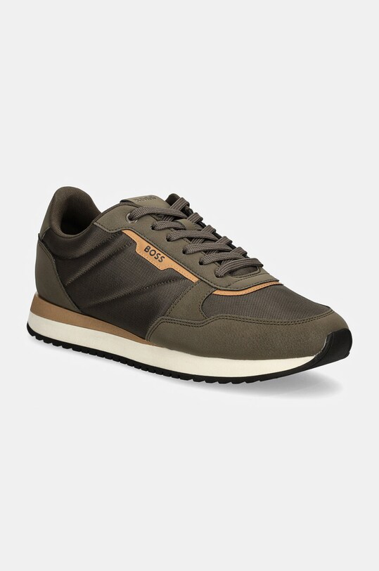 BOSS sneakersy Kai imitacja skóry licowej zielony 50529542.302