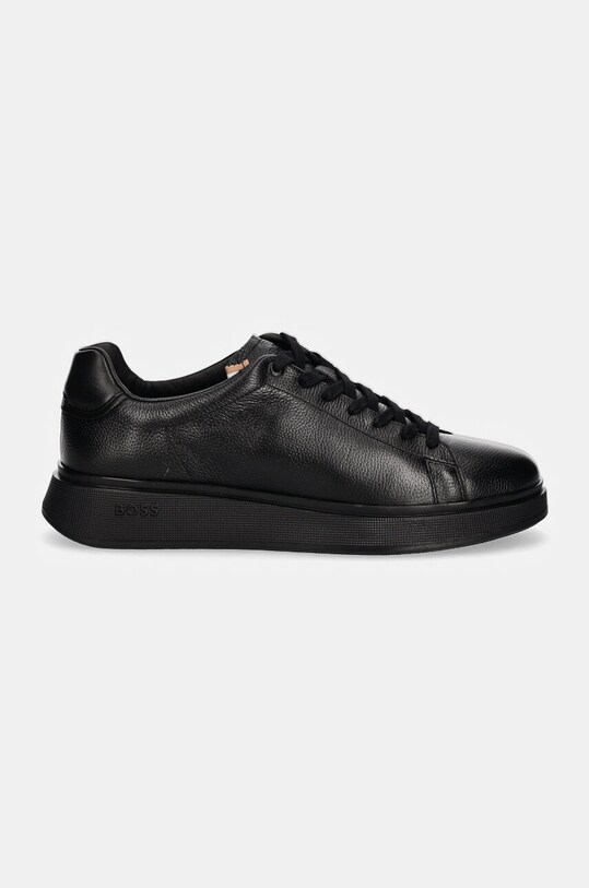 BOSS sneakers din piele Bulton 50529543.005 negru NC24