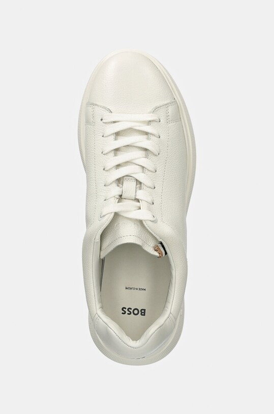 BOSS sneakers din piele Bulton alb 50529543.100