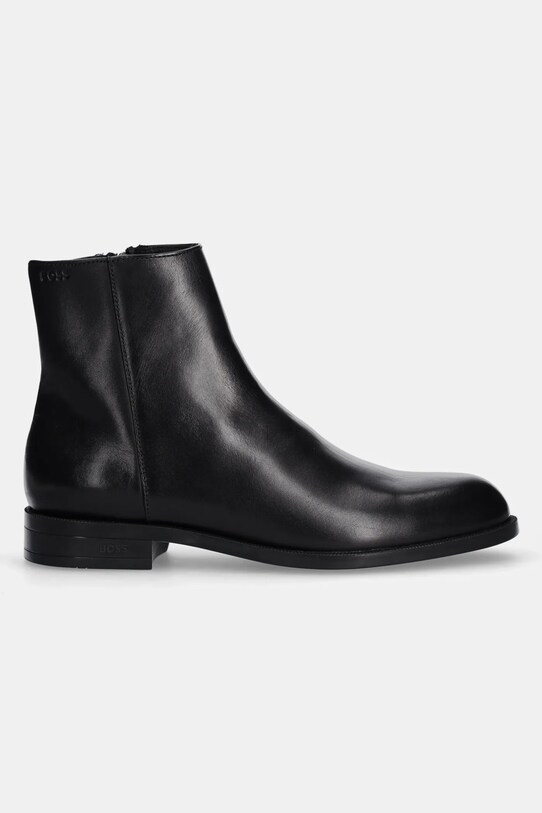 BOSS buty skórzane Tayil 50529151.001 czarny NC24