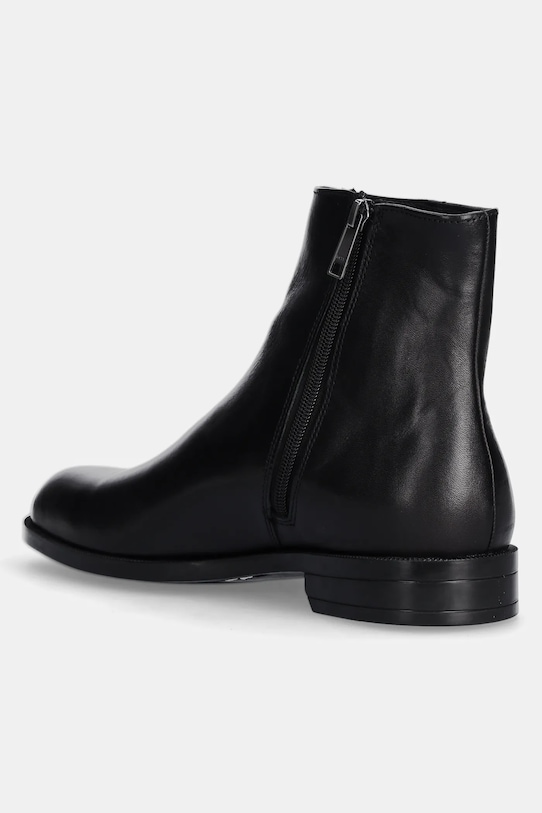 Încălțăminte BOSS ghete de piele Tayil 50529151.001 negru