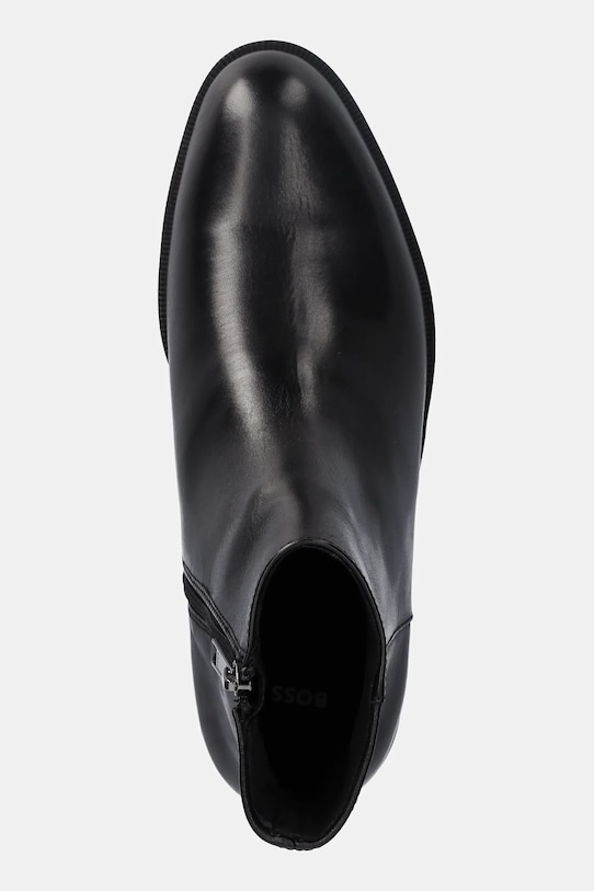 BOSS ghete de piele Tayil negru 50529151.001