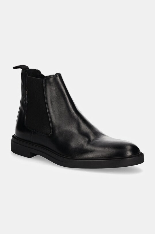 BOSS ghete chelsea de piele Calev casual negru 50503255.001