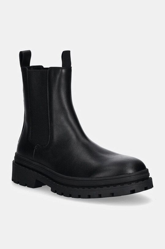 Кожаные полусапоги BOSS Nebular casual чёрный 50529189.001