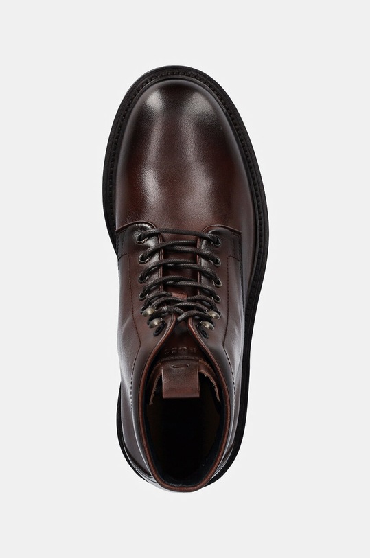 Kožené topánky BOSS Julyo hnedá 50529274.210