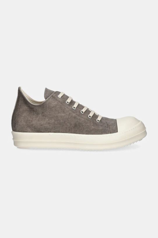 Πάνινα παπούτσια Rick Owens Low Sneaks DU02D2802.SCF γκρί AW24