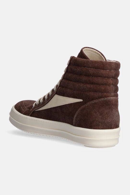 Shoes Rick Owens trainers Vintage High Sneaks DU02D2810.MOLVS brown