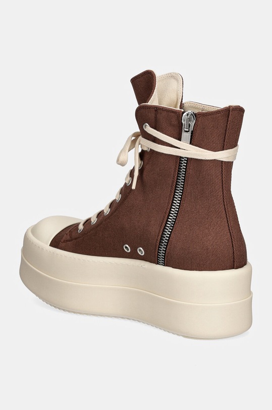 Обувь Кеды Rick Owens Double Bumper Sneaks DU02D2831.DOEM9 коричневый