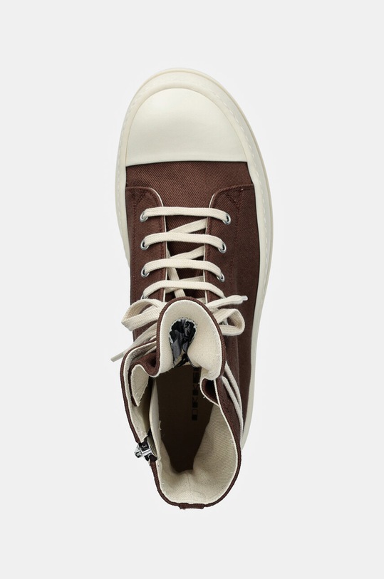Кеды Rick Owens Double Bumper Sneaks коричневый DU02D2831.DOEM9