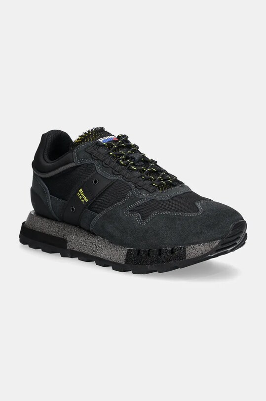 Blauer sportcipő HERON textil fekete F4HERON02.COS