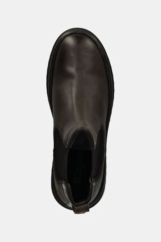 Blauer sztyblety skórzane IUKA brązowy F4IUKA02.LEA