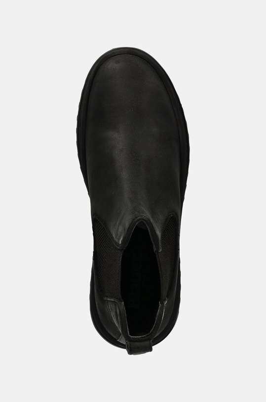 Blauer stivaletti chelsea in pelle IUKA nero F4IUKA02.LEA