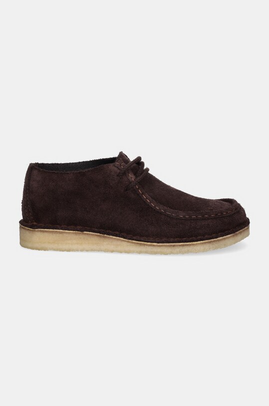 Clarks Originals półbuty zamszowe Desert Nomad 26177980 brązowy AW24