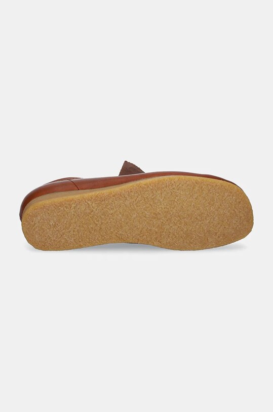 Шкіряні туфлі Clarks Originals Wallabee 26179323 коричневий