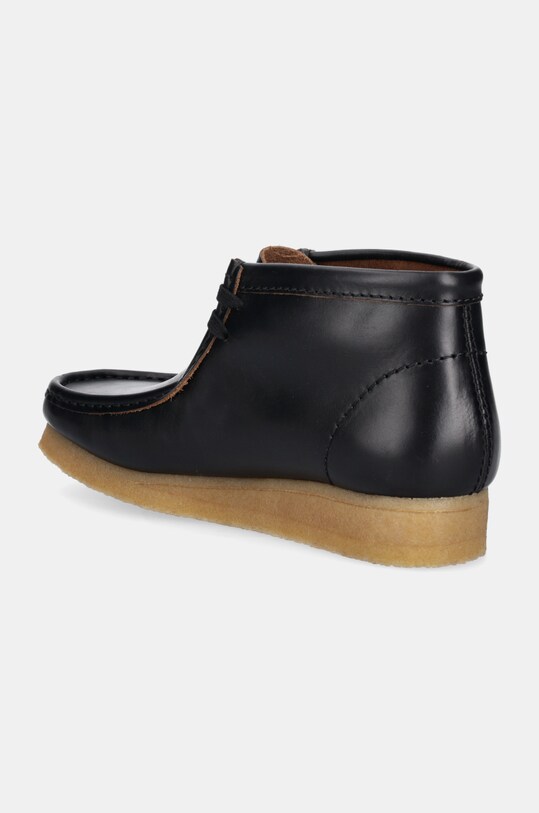 Scarpe Clarks Originals scarpe in pelle Wallabee Boot 26179167 nero