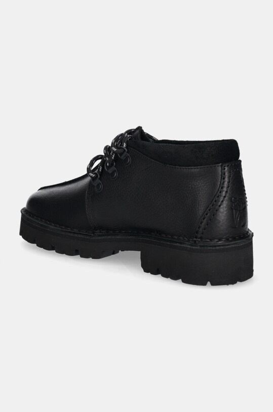 Obuwie Clarks Originals półbuty skórzane Trek Hike 26179321 czarny