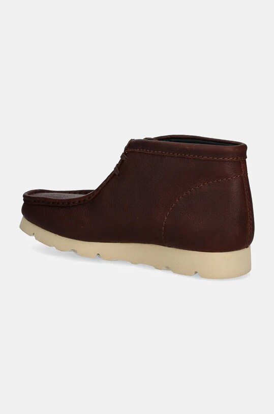 Obuv Kožené poltopánky Clarks Originals Wallabee Boot Gore-Tex 26177730 hnedá