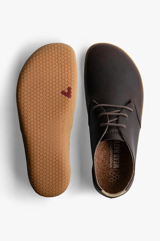 Kožené polobotky Vivobarefoot RA IV 305102