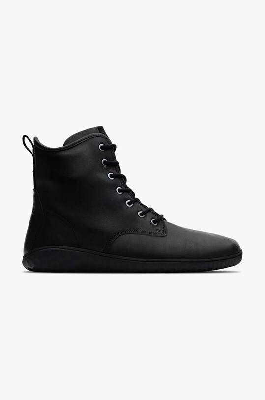 Vivobarefoot scarpe in pelle SCOTT IV pelle fiore nero 301133
