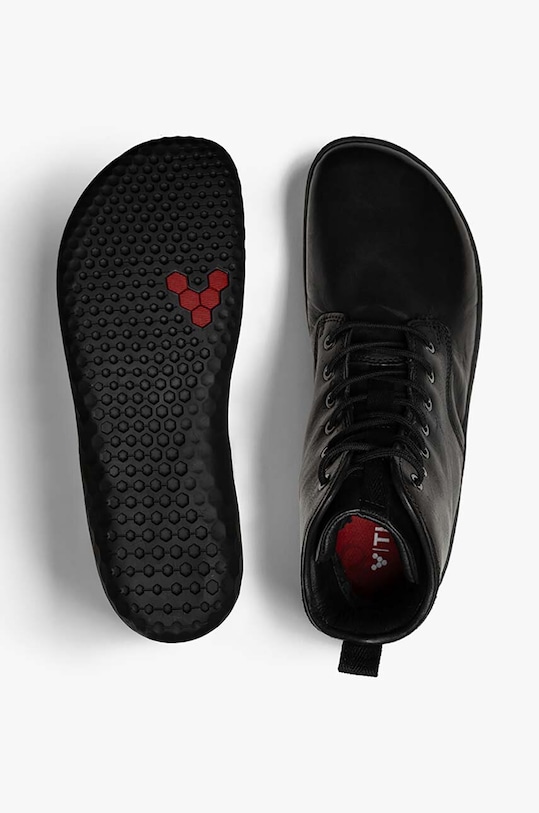 Kožená obuv Vivobarefoot SCOTT IV 301133 čierna