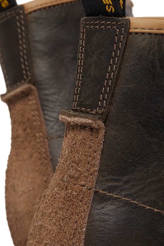 Dr. Martens leather biker boots 101 brown DM31872777