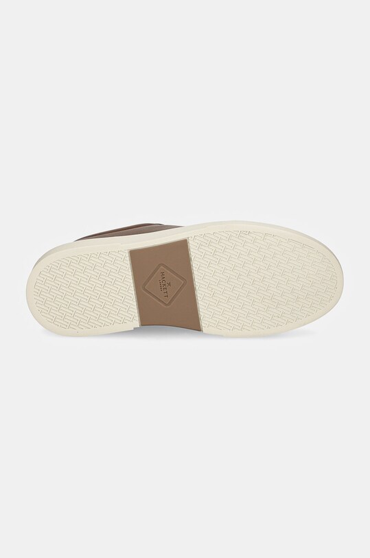 Hackett London sneakers din piele HACKNEY CLASSIC HMS21417 maro