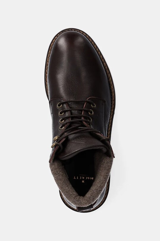 Hackett London pantofi inalti RANGE STONE HMS21423 maro